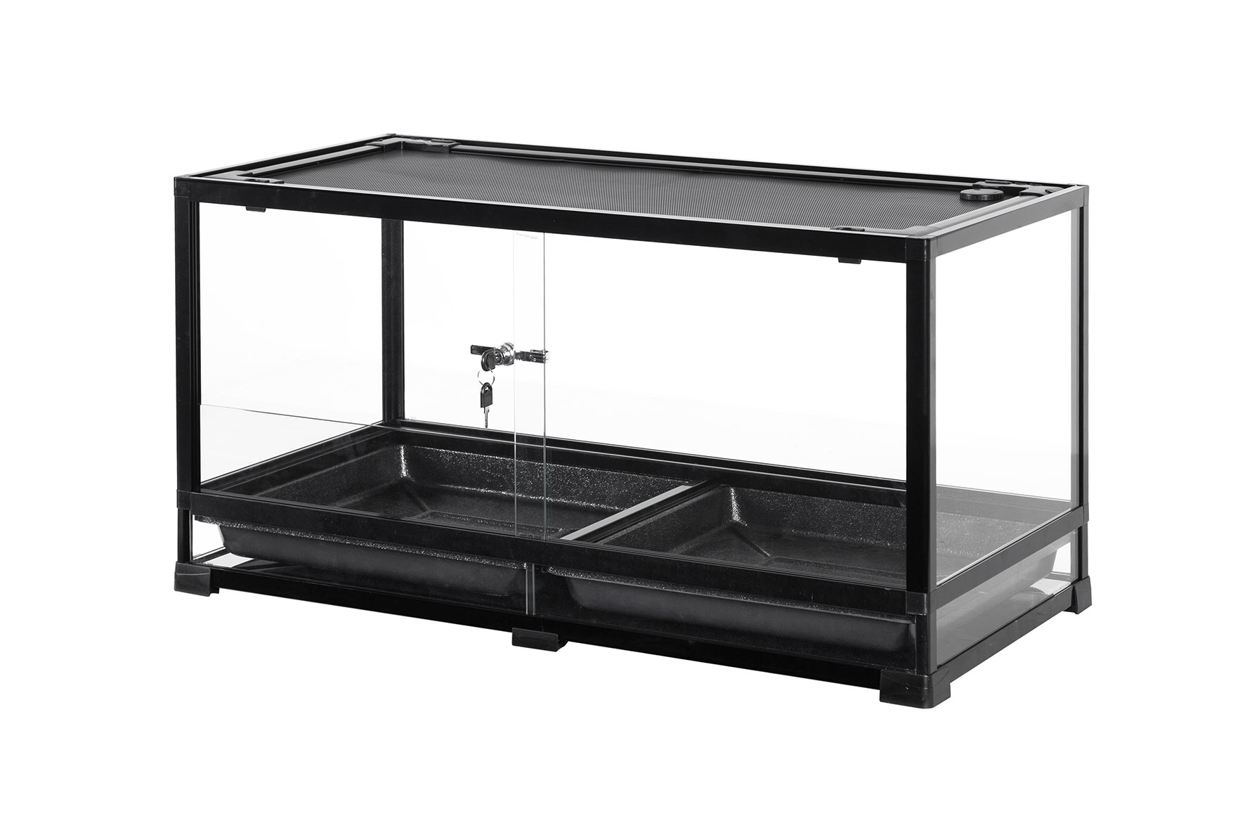 ReptiZoo  Glas-Terrarium  "easyclean" 90x45x60cm  - verschickbar (RKP0213)