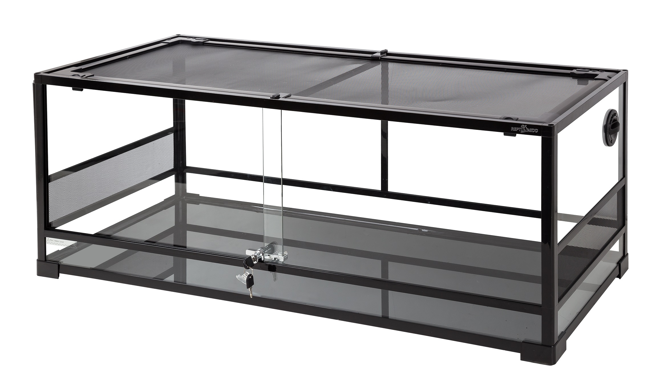 ReptiZoo Glasterrarium 120x45x45cm, zerlegbar - verschickbar! RK0222 (ohne Inhalt)