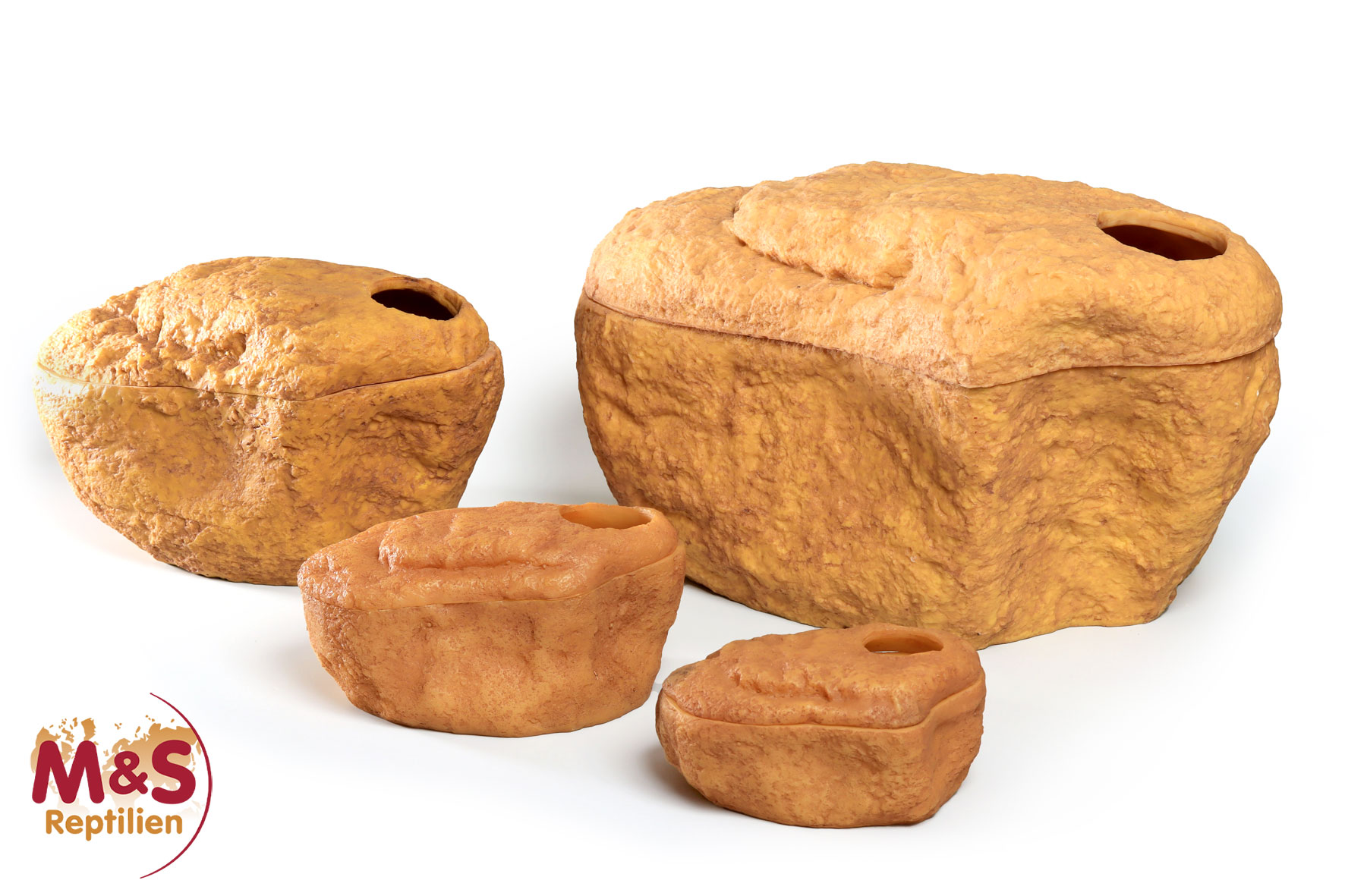 ReptiZoo Hide Box, Schlupfbox mit Magnetdeckel ( ERS28)
