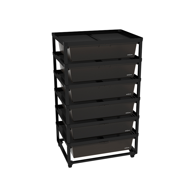 ReptiZoo Zuchtrack - 6 Etagen Kombi SET medium- (IN015STA)