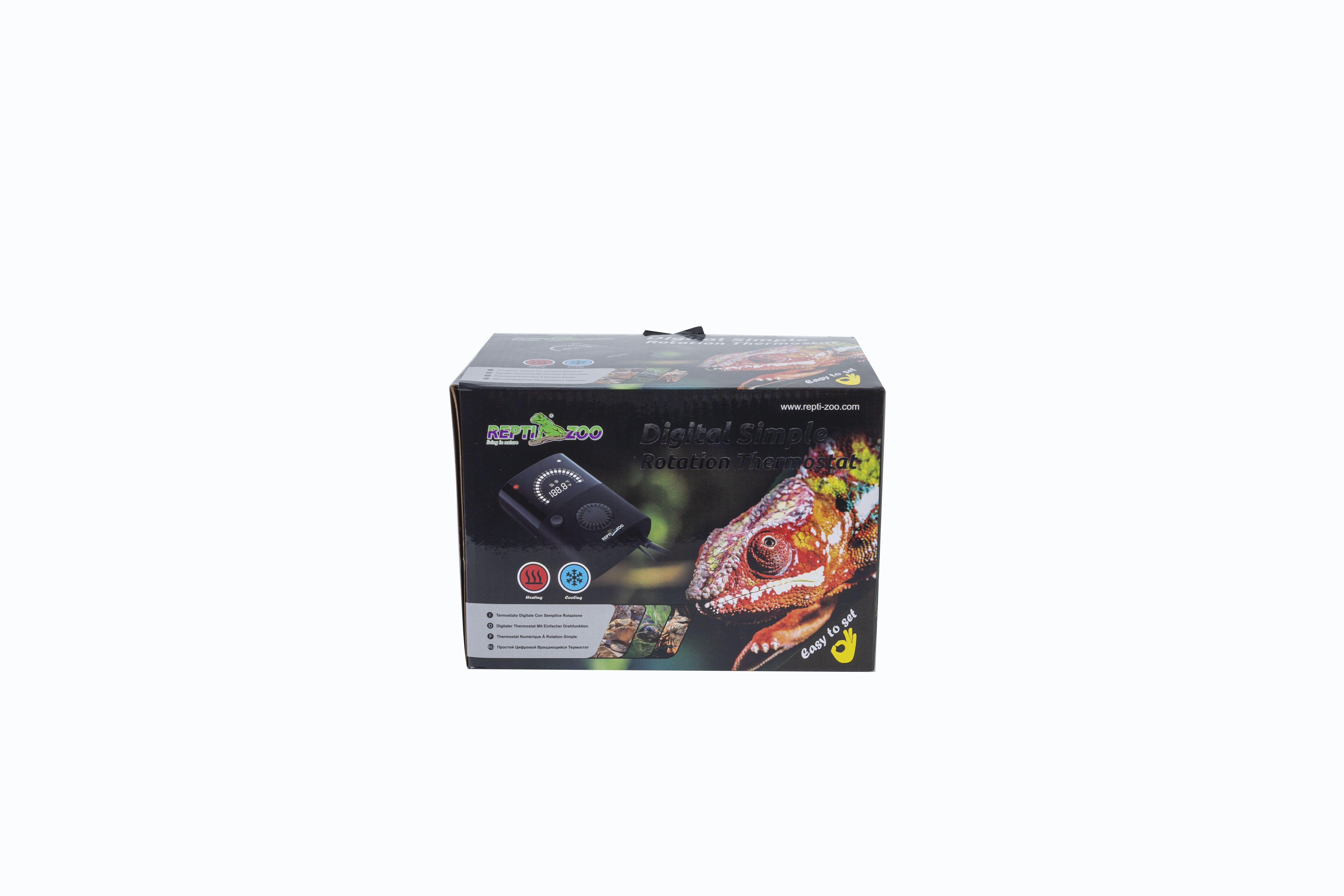 ReptiZoo Digitales Thermostat für Heizen und Kühlen (THC24)  WEEE  RegNr. 82392108