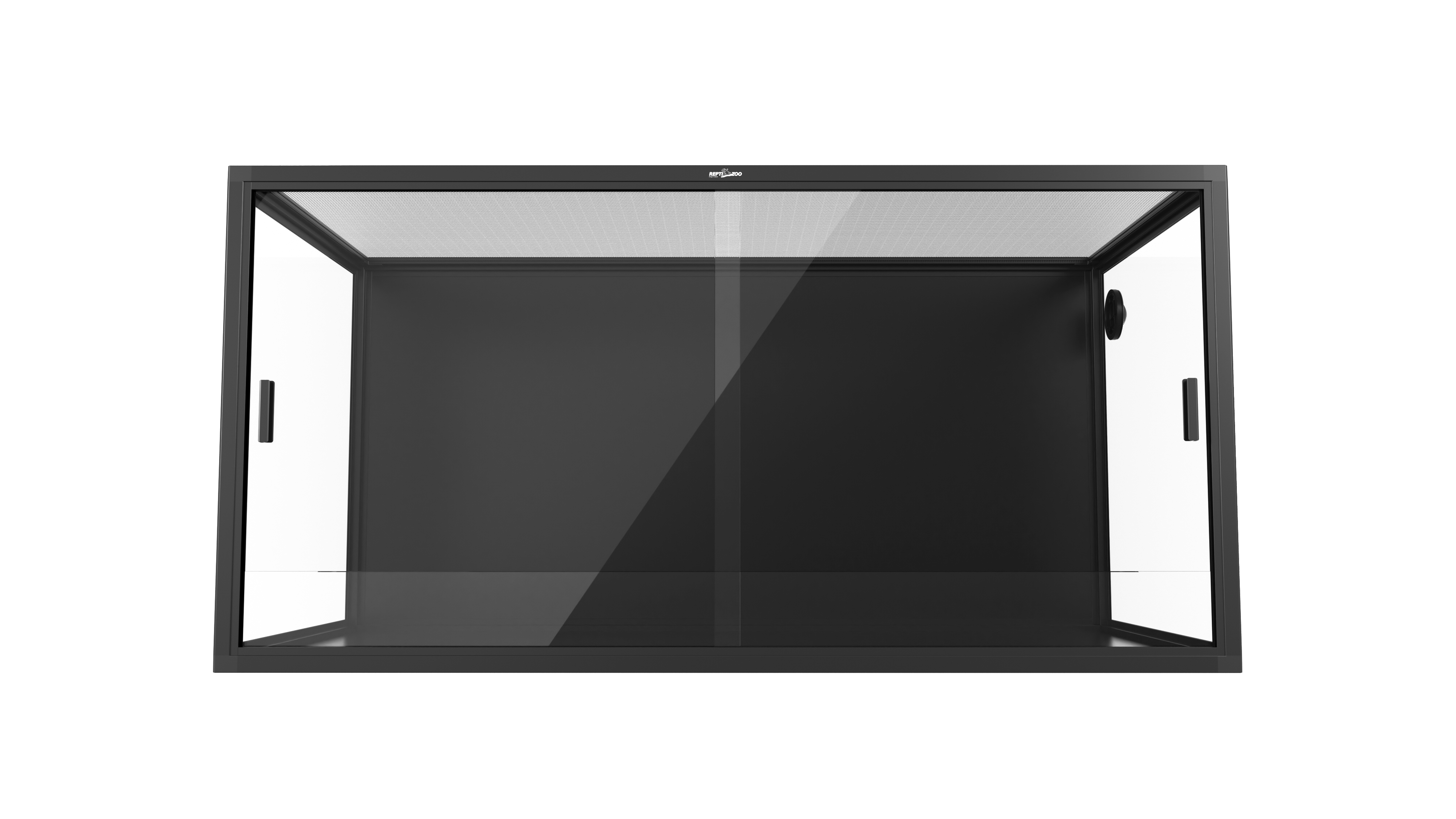 ReptiZoo PC + PVC Terrarium mit Glasschiebescheiben 122x61x61 cm (RKA0424)