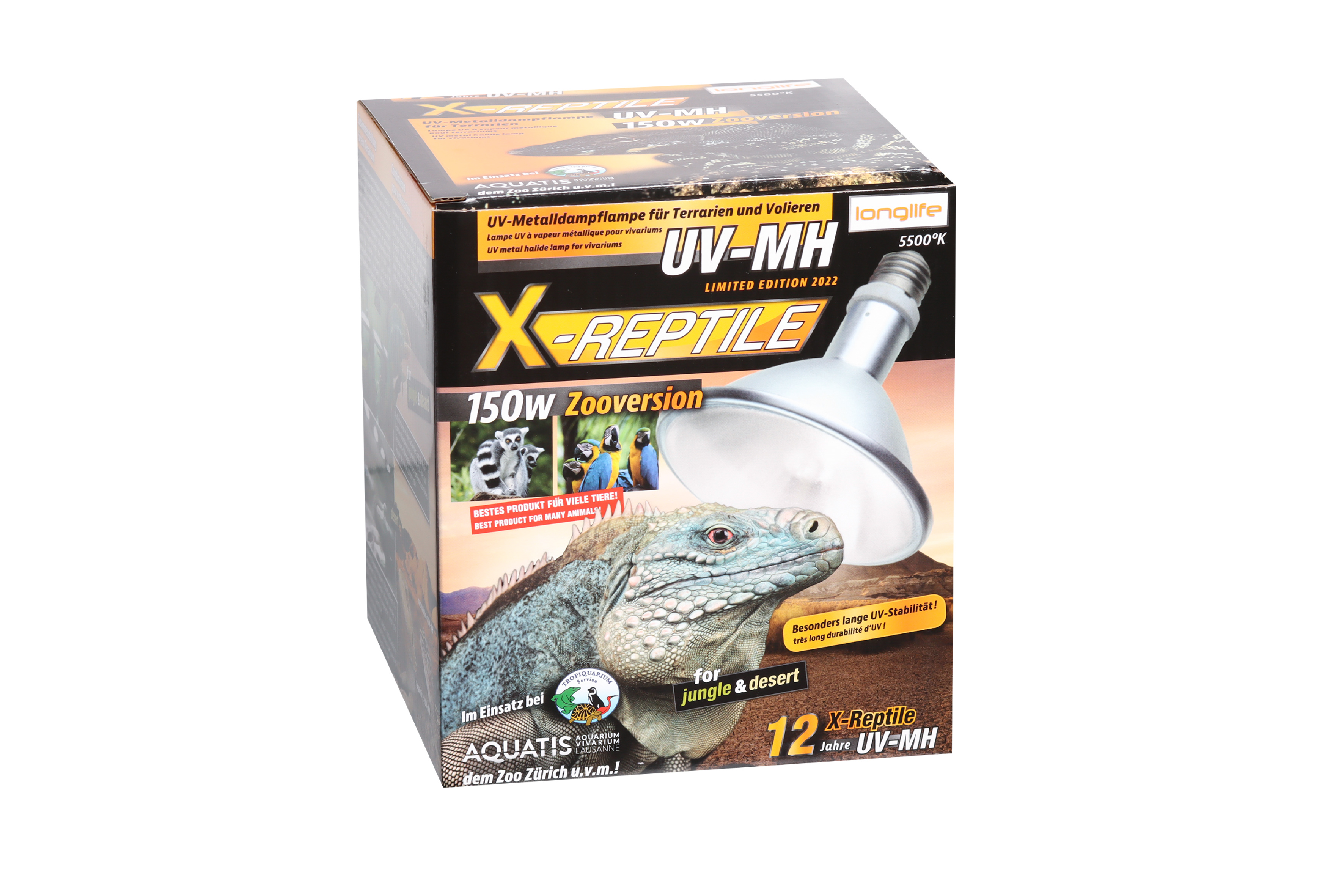 X-Reptile HID-Lampe (UV-Lampe) 150 Watt (Zoo-Version)