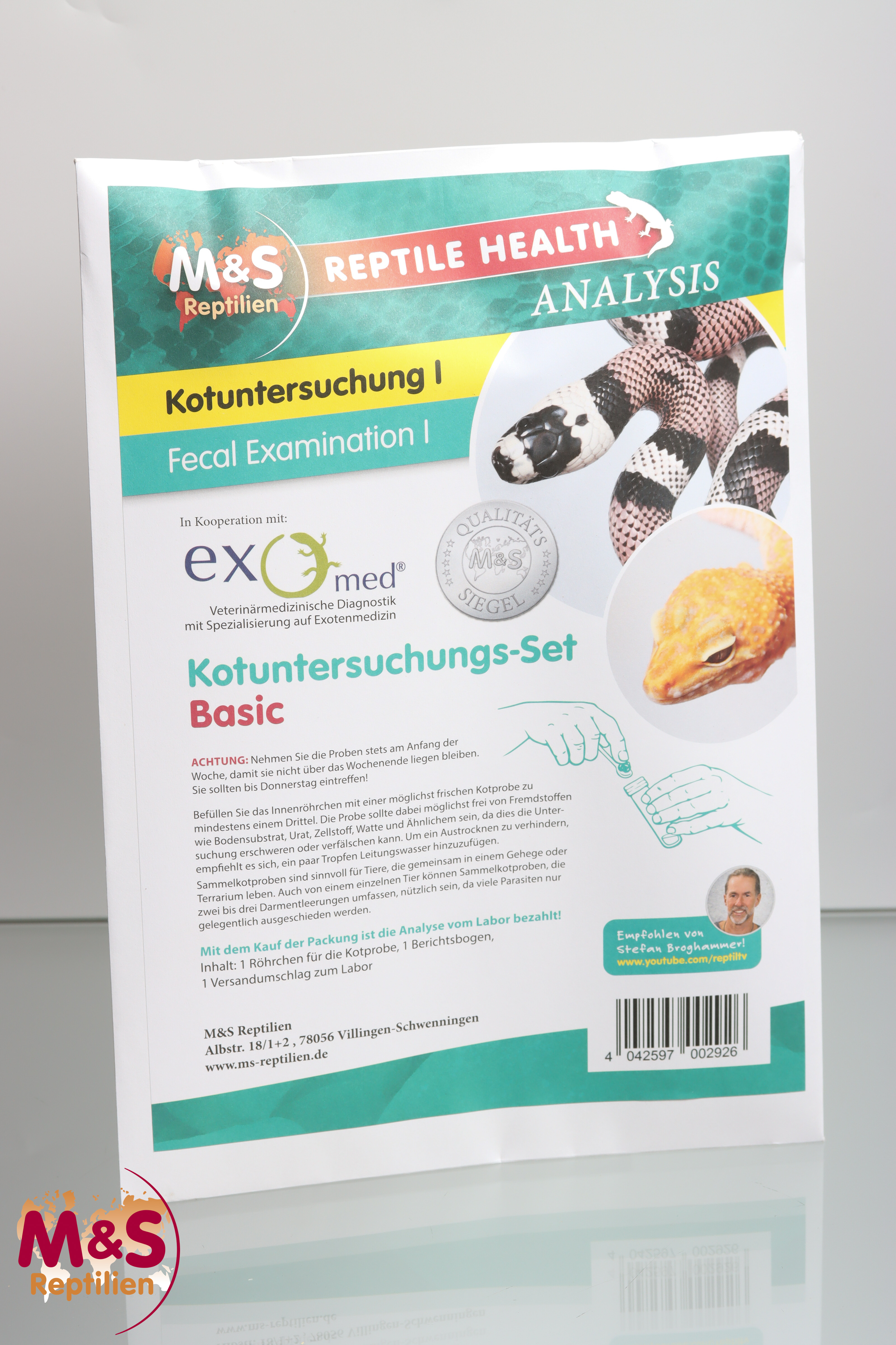 M&S Kotuntersuchungsset