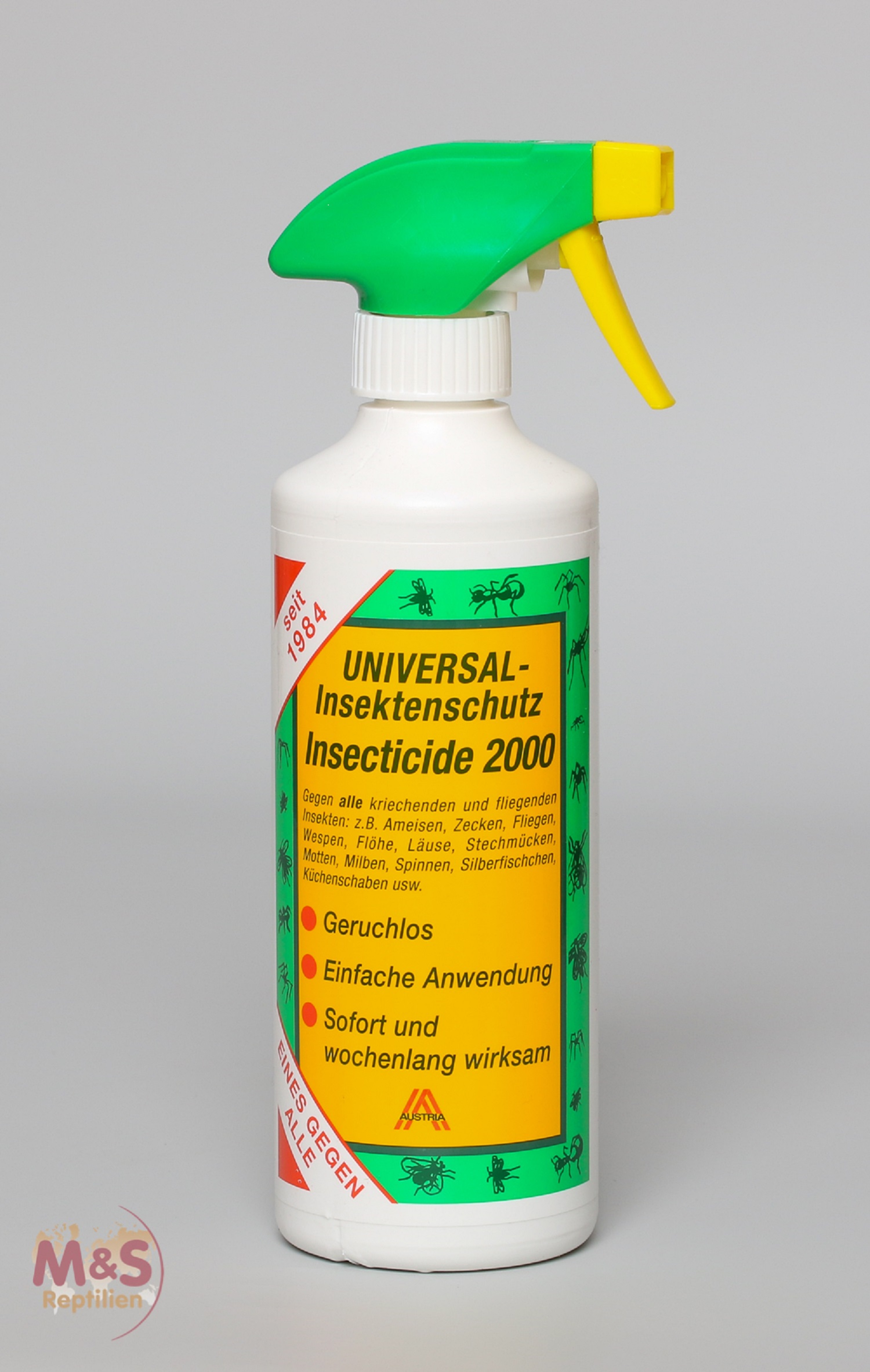 ACHTUNG! (siehe Beschreibung!) Universal-Insektenschutz - Insecticide 2000, 500ml (baua-nr.-101699)