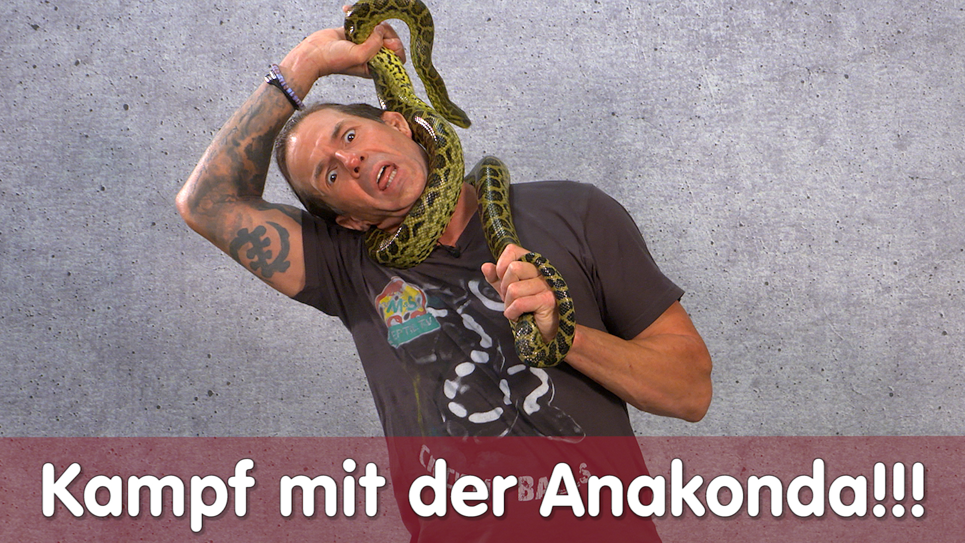Folge 117 - Kampf mit der Anakonda, ich werde zig mal gebissen!