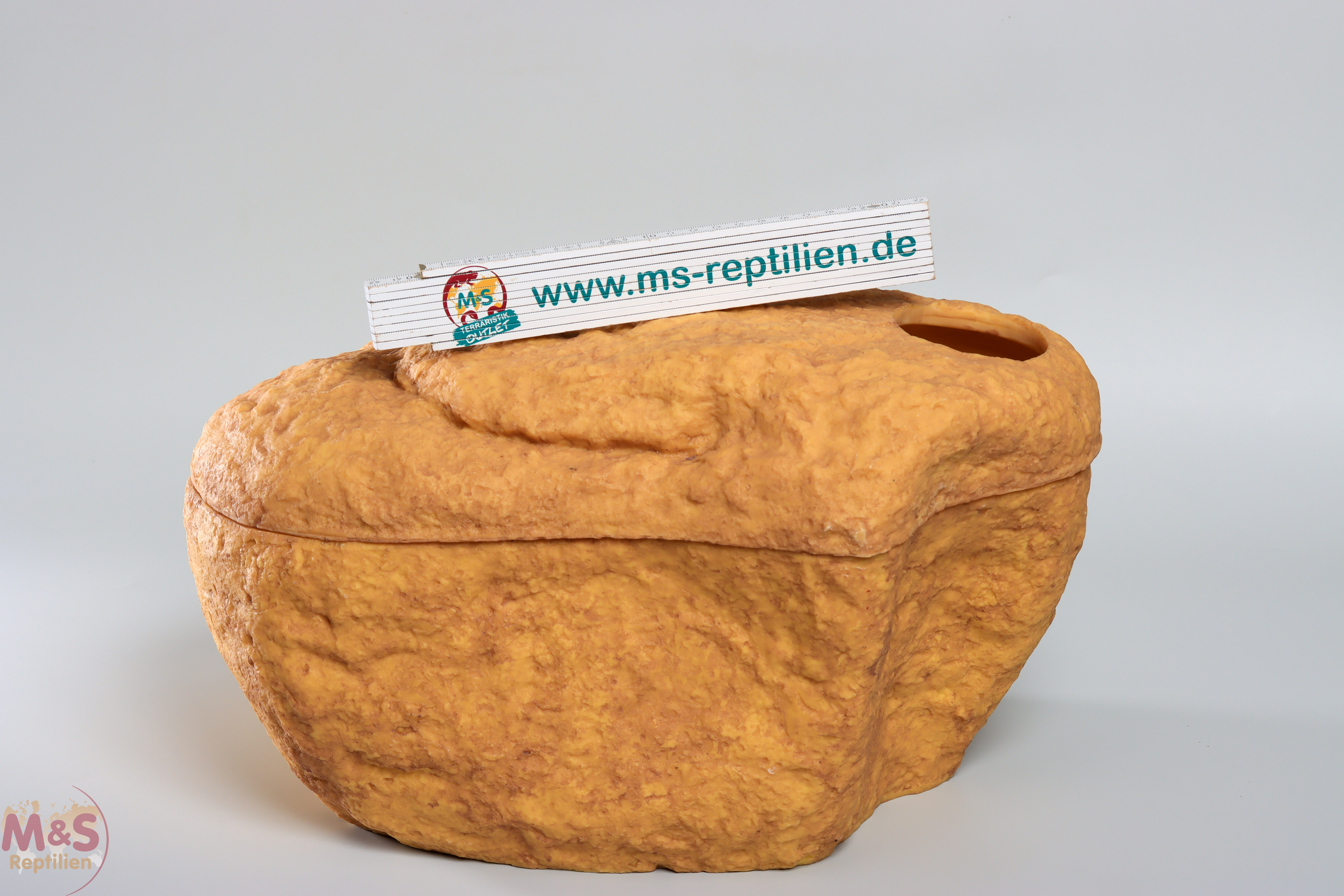 ReptiZoo Hide Box XL, Schlupfbox mit Magnetdeckel (ERS28)